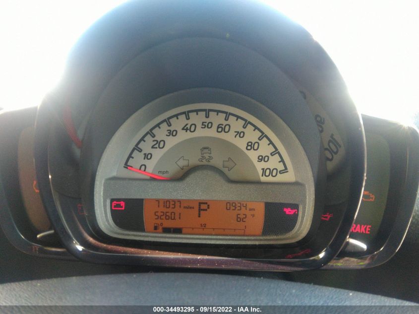 2015 SMART FORTWO PASSION/PURE WMEEJ3BA9FK802880