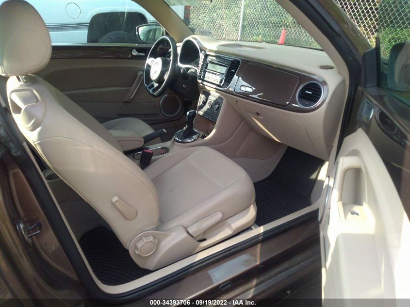2014 VOLKSWAGEN BEETLE COUPE 2.5L 3VWJP7AT1EM631911
