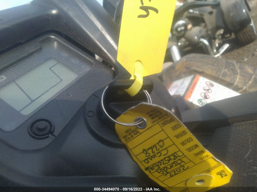 2022 HONDA TRX520 FM 1hfte45e0n4700228