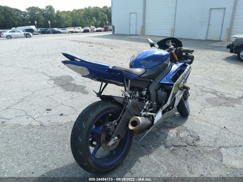 2016 YAMAHA YZFR6 JYARJ16E0GA035201