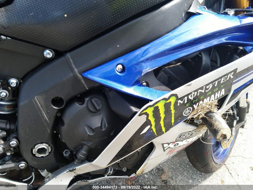2016 YAMAHA YZFR6 JYARJ16E0GA035201