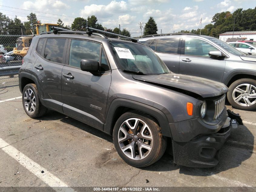 2018 JEEP RENEGADE LATITUDE - ZACCJABB9JPJ06261