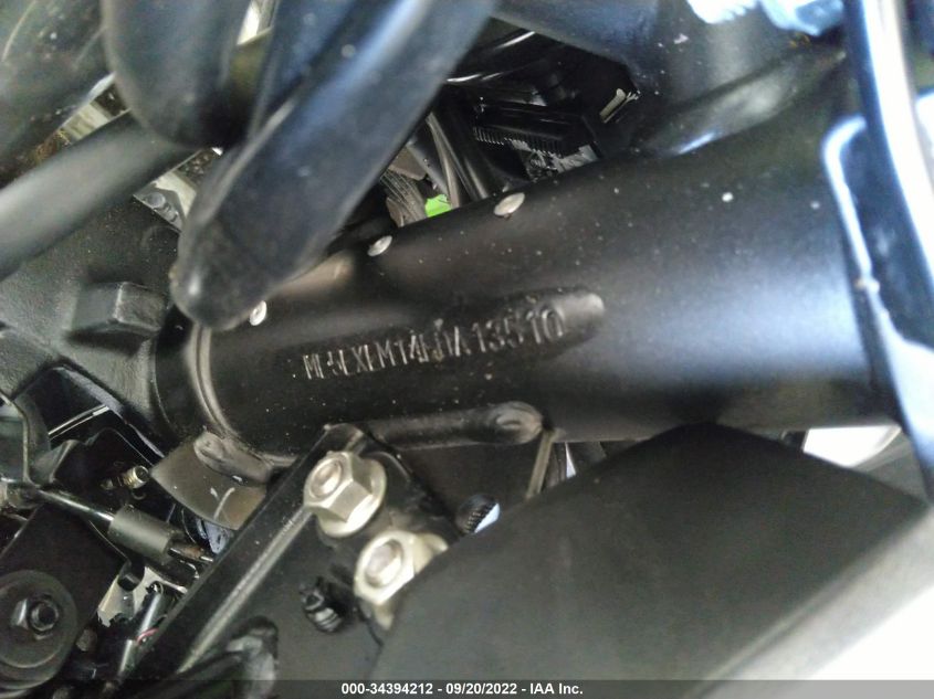 2020 KAWASAKI EX650 M ML5EXEM14LDA13510