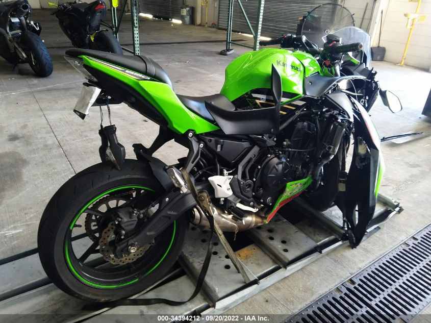 2020 KAWASAKI EX650 M ML5EXEM14LDA13510
