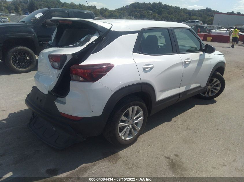 2021 CHEVROLET TRAILBLAZER LS - KL79MMS23MB026018