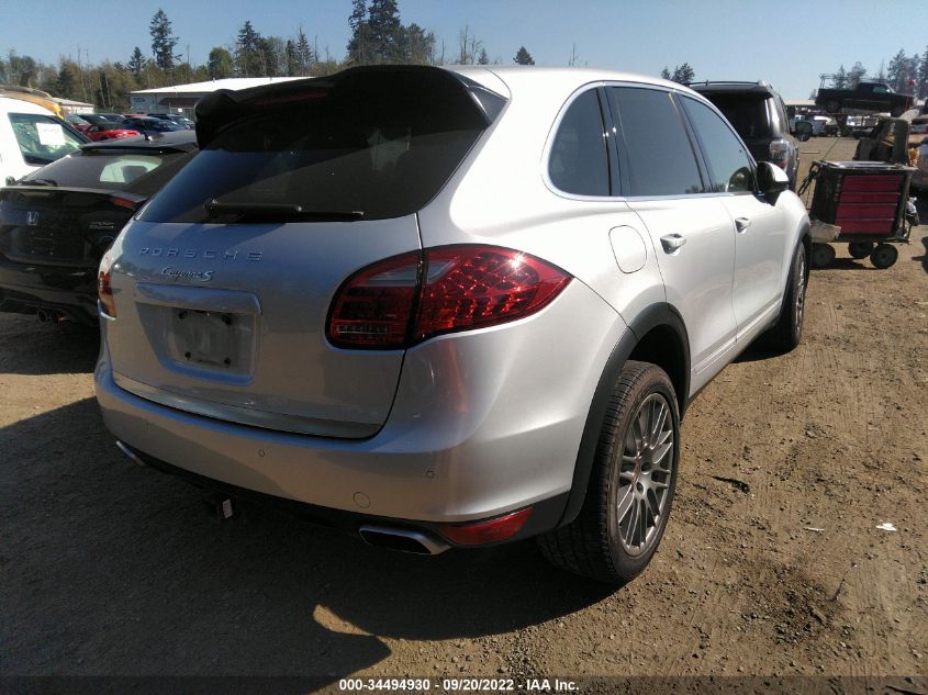 2014 PORSCHE CAYENNE S WP1AB2A24ELA55100