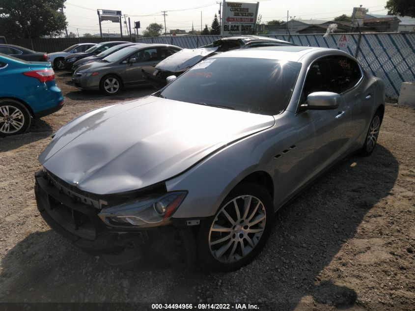 2014 MASERATI GHIBLI S Q4 ZAM57RTA6E1090388
