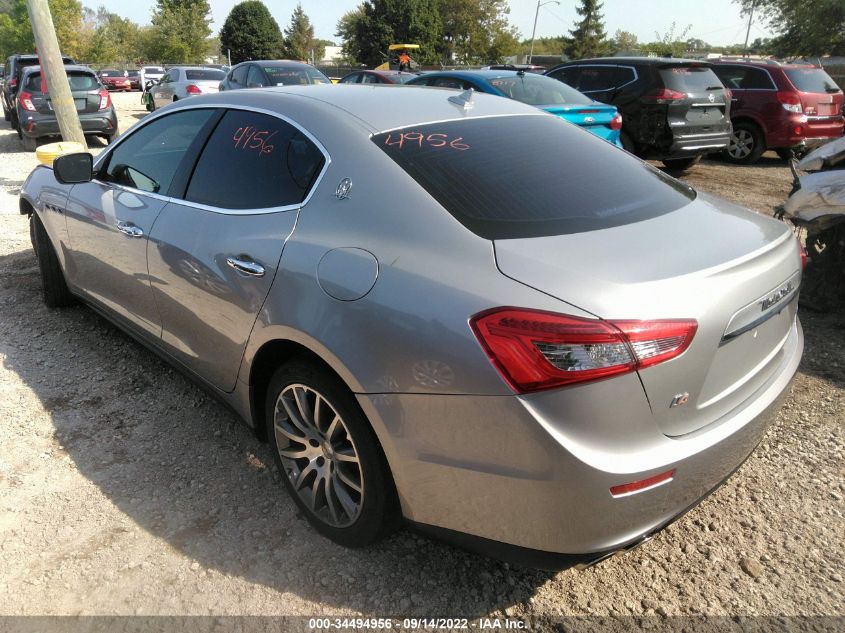 2014 MASERATI GHIBLI S Q4 ZAM57RTA6E1090388