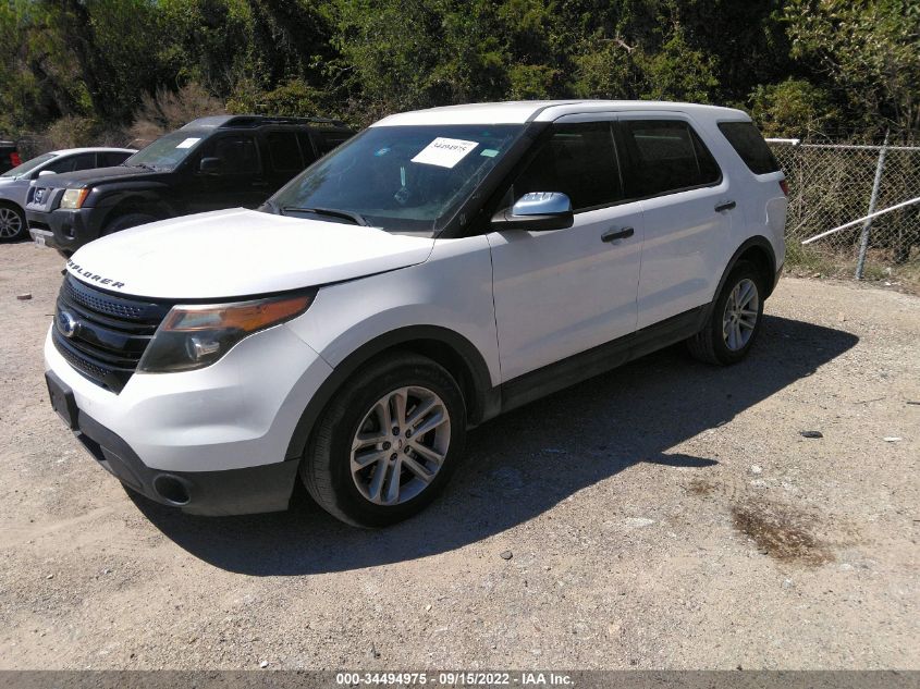 2014 FORD UTILITY POLICE 1FM5K8AR0EGA09108