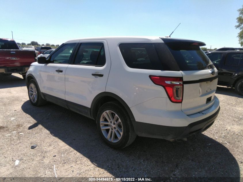 2014 FORD UTILITY POLICE 1FM5K8AR0EGA09108