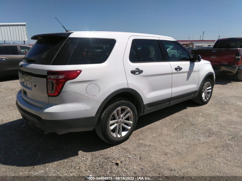 2014 FORD UTILITY POLICE 1FM5K8AR0EGA09108