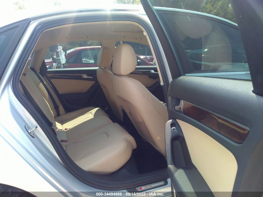 2014 AUDI A4 PREMIUM PLUS WAUFFAFL2EA066936
