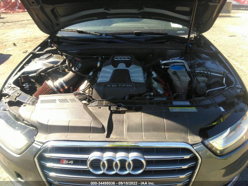 2013 AUDI S4 PRESTIGE WAUKGAFL2DA170949
