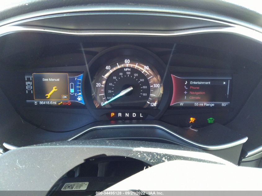 2015 FORD FUSION ENERGI TITANIUM 3FA6P0SU7FR280648