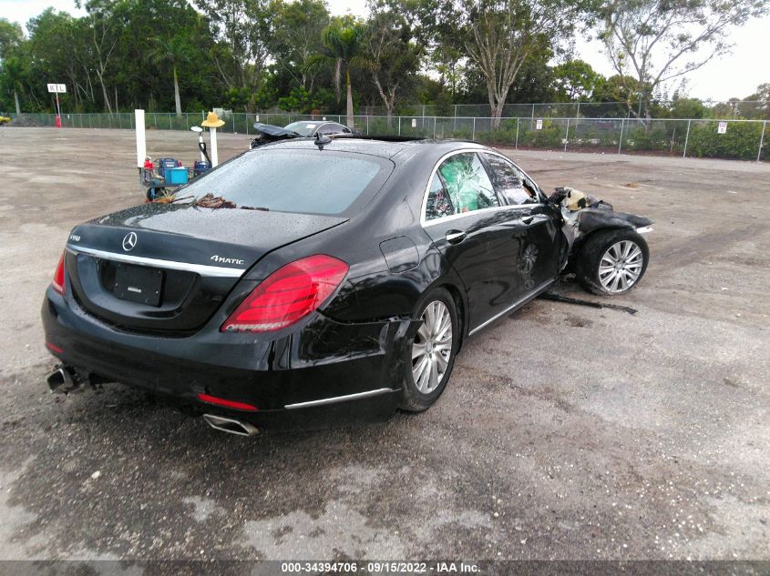 2015 MERCEDES-BENZ S 550 4MATIC WDDUG8FB4FA150349