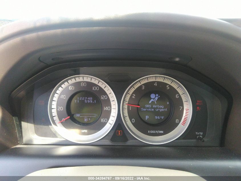 2013 VOLVO XC60 3.2L YV4952DL2D2423890