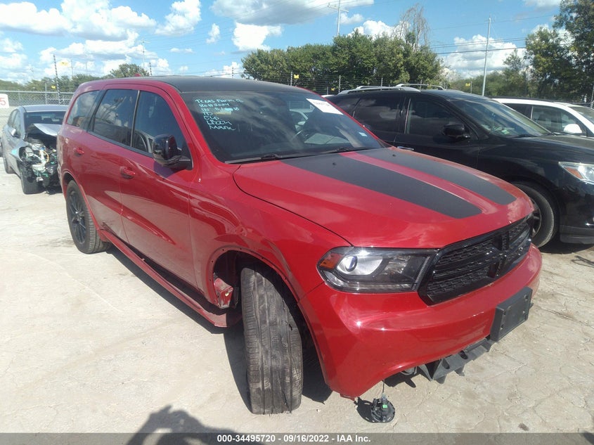 VIN 1C4RDHDG3JC213140 2018 DODGE DURANGO GT