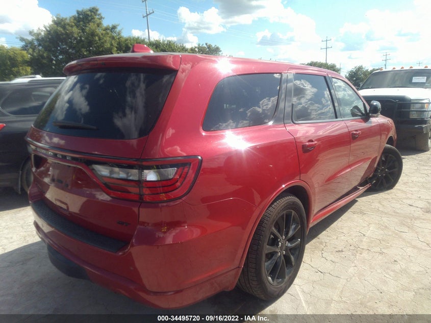 VIN 1C4RDHDG3JC213140 2018 DODGE DURANGO GT