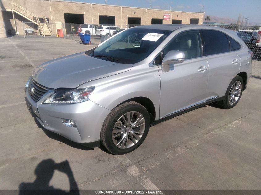 2013 LEXUS RX 450H JTJZB1BA8D2411716