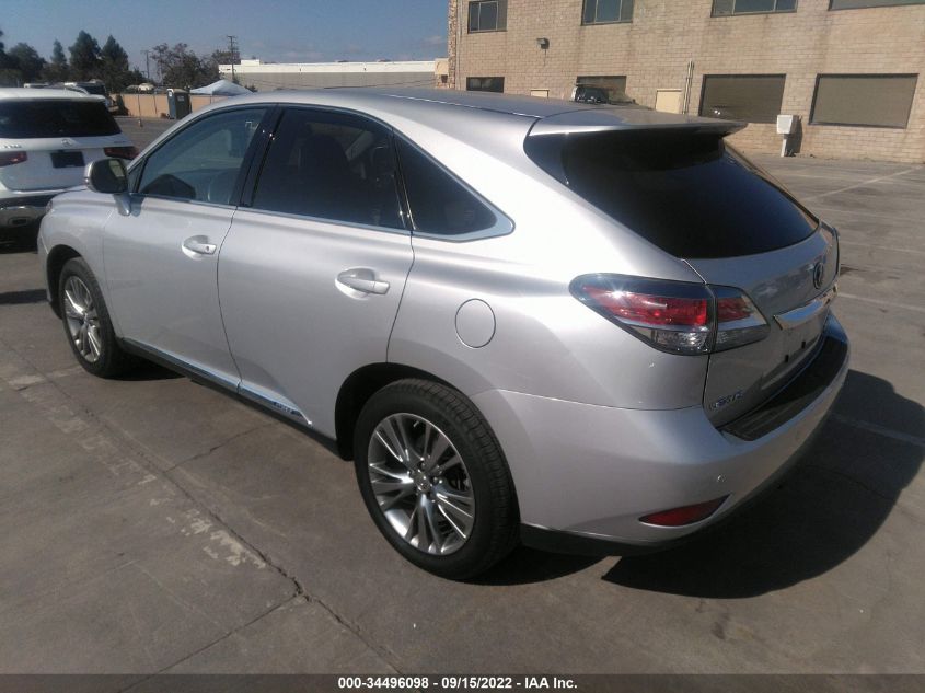 2013 LEXUS RX 450H JTJZB1BA8D2411716