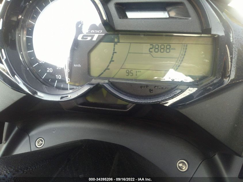 2018 BMW C650 GT WB10C1501JZ316250