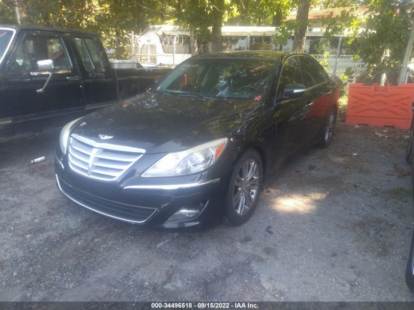 2013 HYUNDAI GENESIS 3.8L KMHGC4DD2DU217599