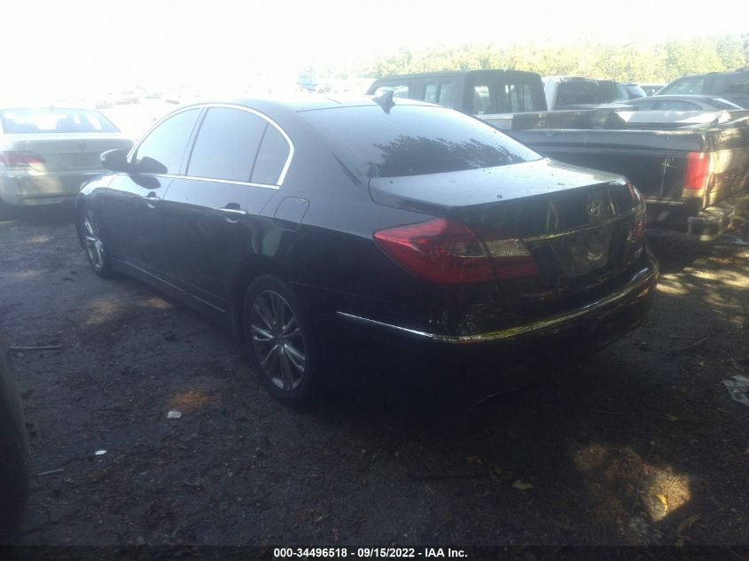 2013 HYUNDAI GENESIS 3.8L KMHGC4DD2DU217599