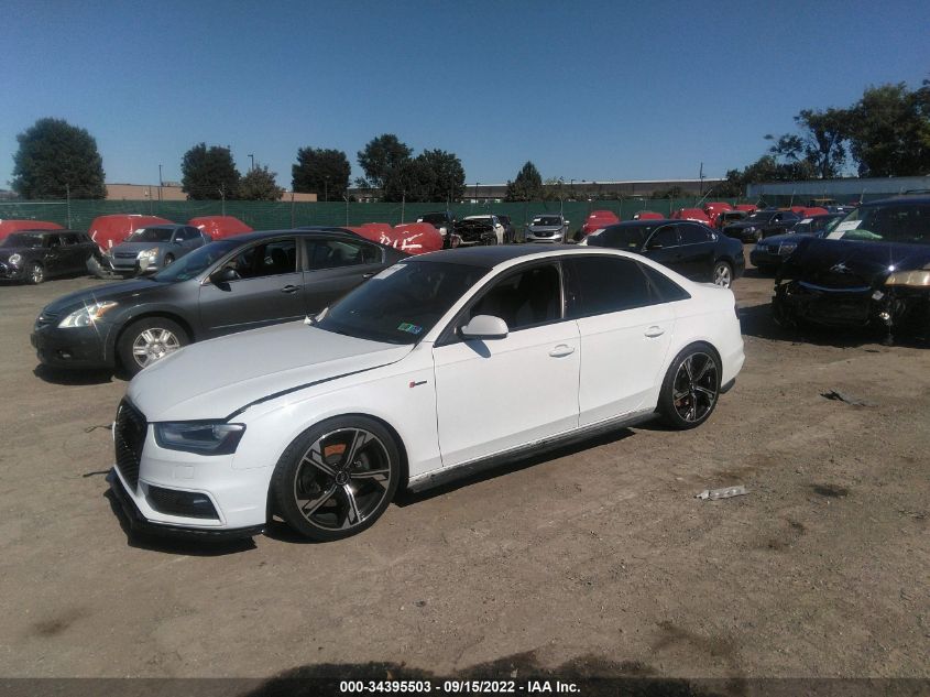 2014 AUDI S4 PREMIUM PLUS WAUDGAFL0EA119797
