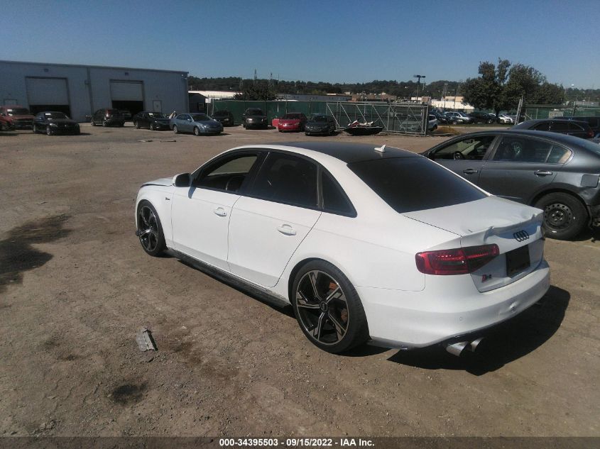 2014 AUDI S4 PREMIUM PLUS WAUDGAFL0EA119797