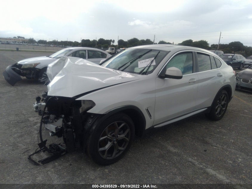 Image 2 of 2022 BMW X4  salvage vehicle - Lot #34395529 at IAAI