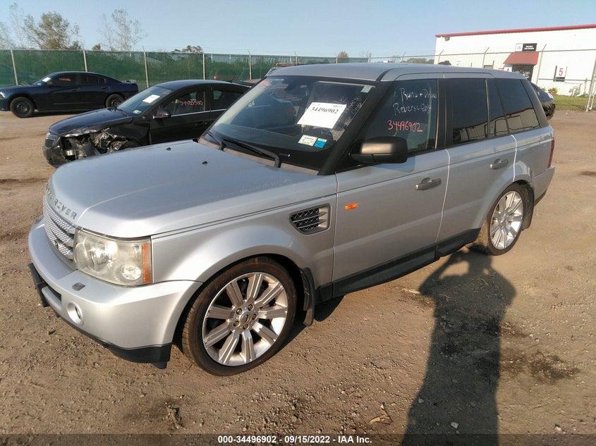 2008 LAND ROVER RANGE ROVER SPORT VIN: SALSH23488A188051