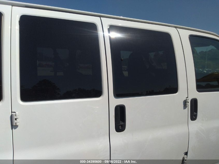 2020 CHEVROLET EXPRESS PASSENGER LT 1GAZGPFGXL1145585