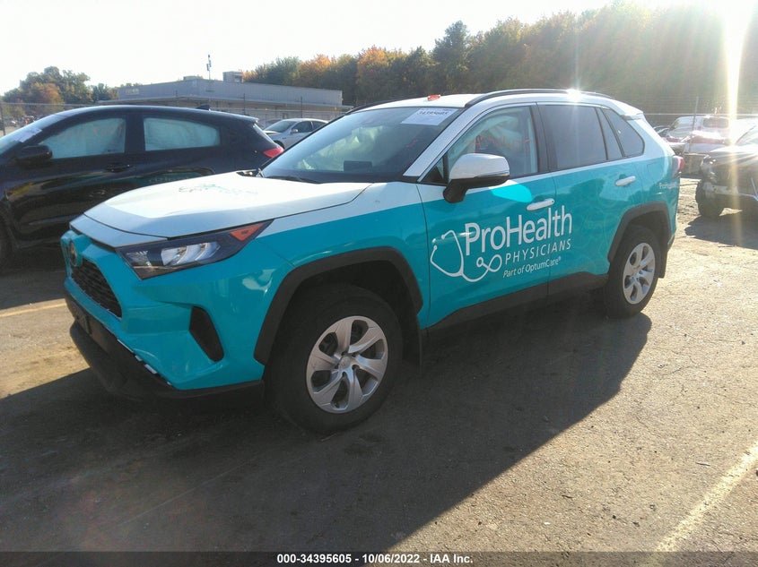 VIN 2T3G1RFVXMC220221 2021 TOYOTA RAV4 LE