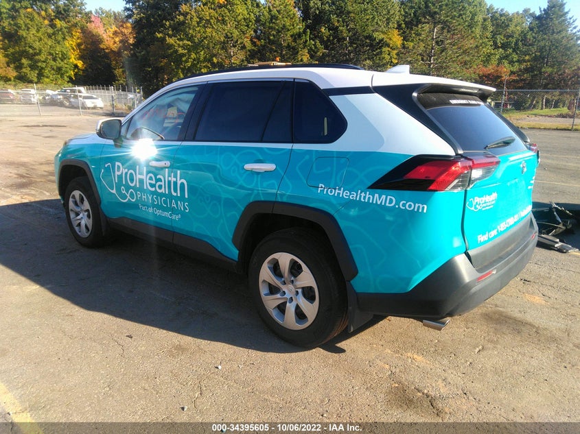 VIN 2T3G1RFVXMC220221 2021 TOYOTA RAV4 LE