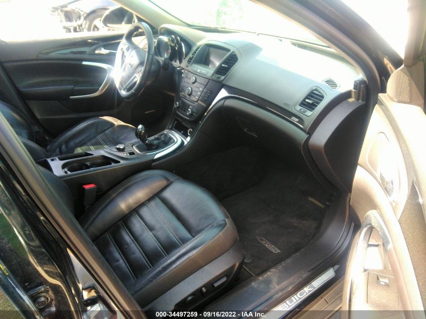 2013 BUICK REGAL GS 2G4GV5GV7D9158275