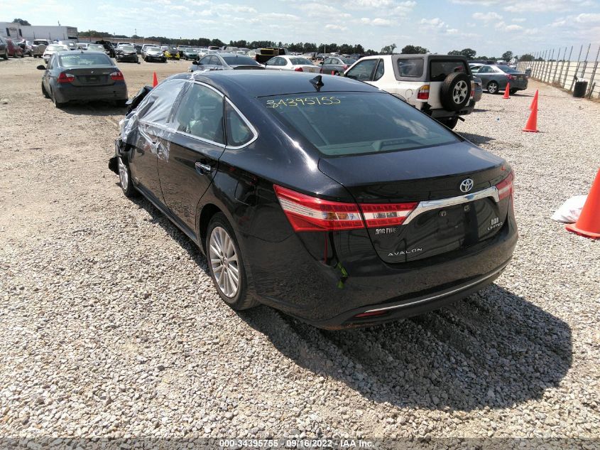 2013 TOYOTA AVALON HYBRID XLE PREMIUM 4T1BD1EB2DU012352