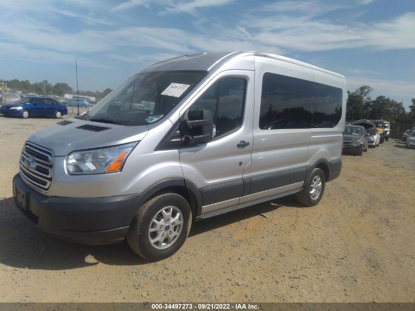 2015 FORD TRANSIT WAGON XL/XLT 1FMZK1CM7FKA36573