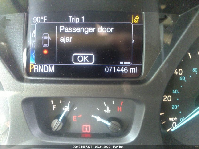 2015 FORD TRANSIT WAGON XL/XLT 1FMZK1CM7FKA36573