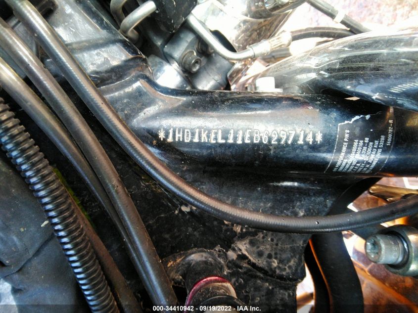 2014 HARLEY-DAVIDSON FLHTK ELECTRA GLIDE ULTRA LTD 1HD1KEL11EB629714
