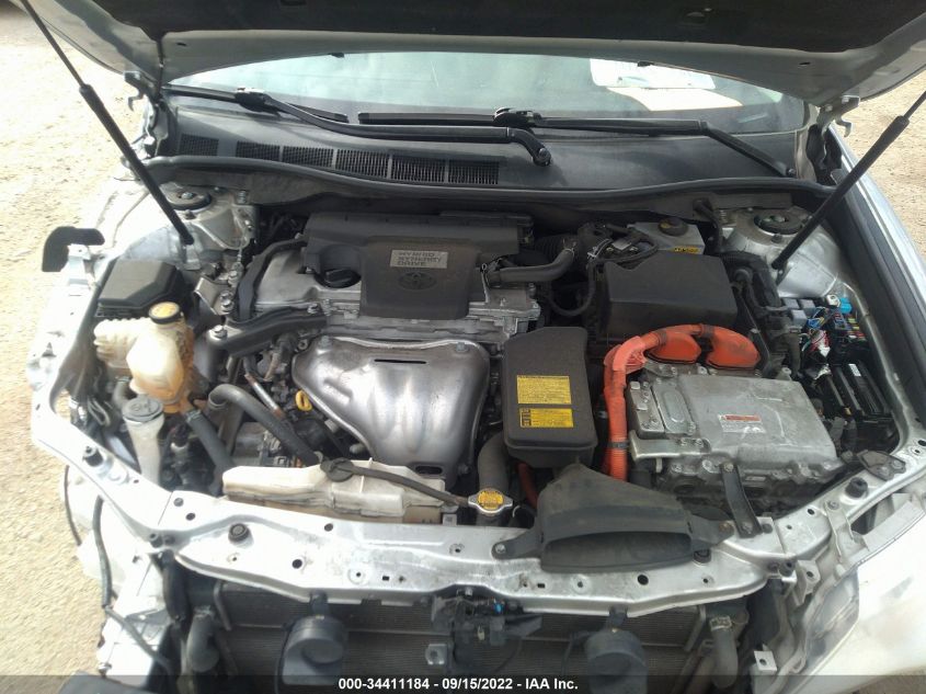 2013 TOYOTA CAMRY HYBRID XLE 4T1BD1FK4DU070297