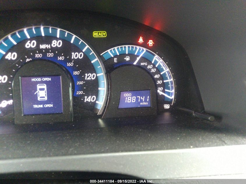 2013 TOYOTA CAMRY HYBRID XLE 4T1BD1FK4DU070297