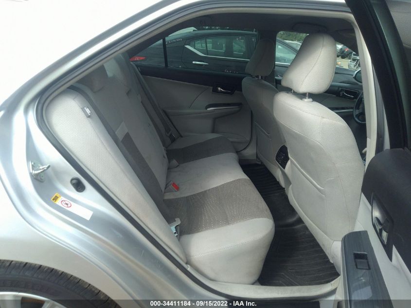 2013 TOYOTA CAMRY HYBRID XLE 4T1BD1FK4DU070297