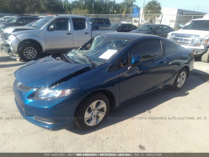 2013 HONDA CIVIC CPE LX 2HGFG3B54DH519863