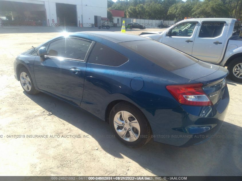 2013 HONDA CIVIC CPE LX 2HGFG3B54DH519863