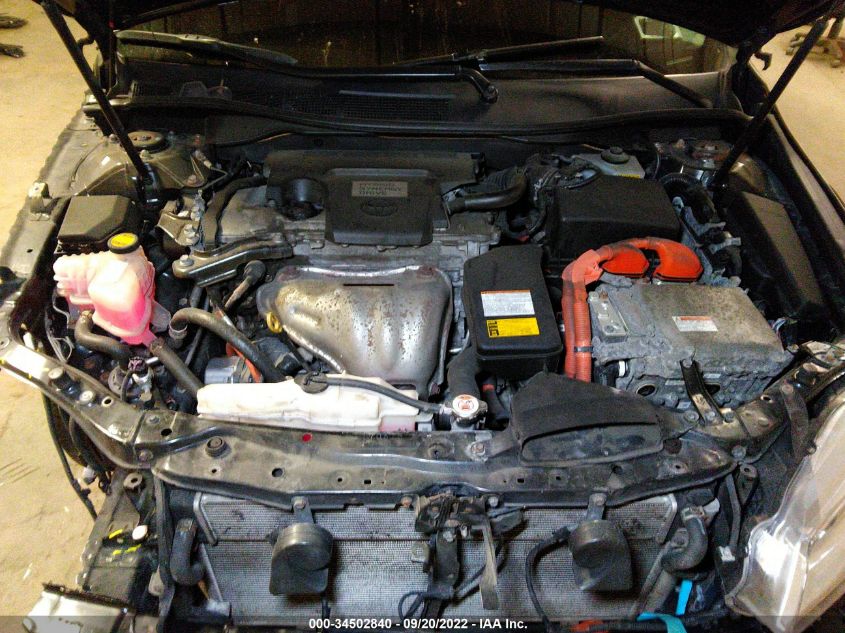 2015 TOYOTA CAMRY HYBRID XLE 4T1BD1FK7FU168114