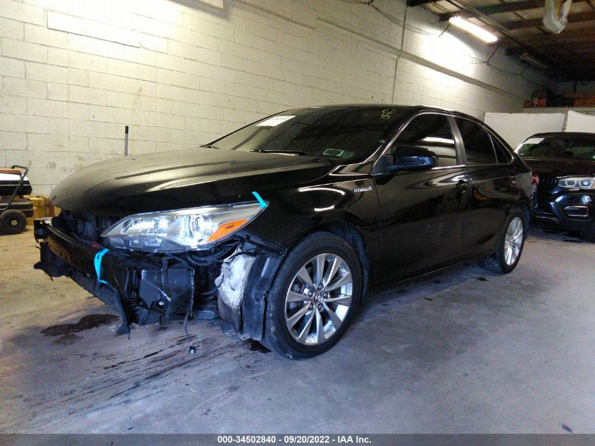 2015 TOYOTA CAMRY HYBRID XLE 4T1BD1FK7FU168114