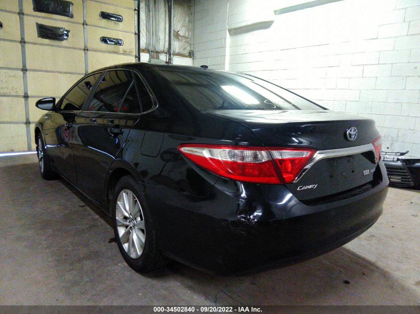 2015 TOYOTA CAMRY HYBRID XLE 4T1BD1FK7FU168114