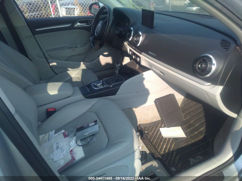 2016 AUDI A3 2.0T PREMIUM WAUB8GFF5G1036371