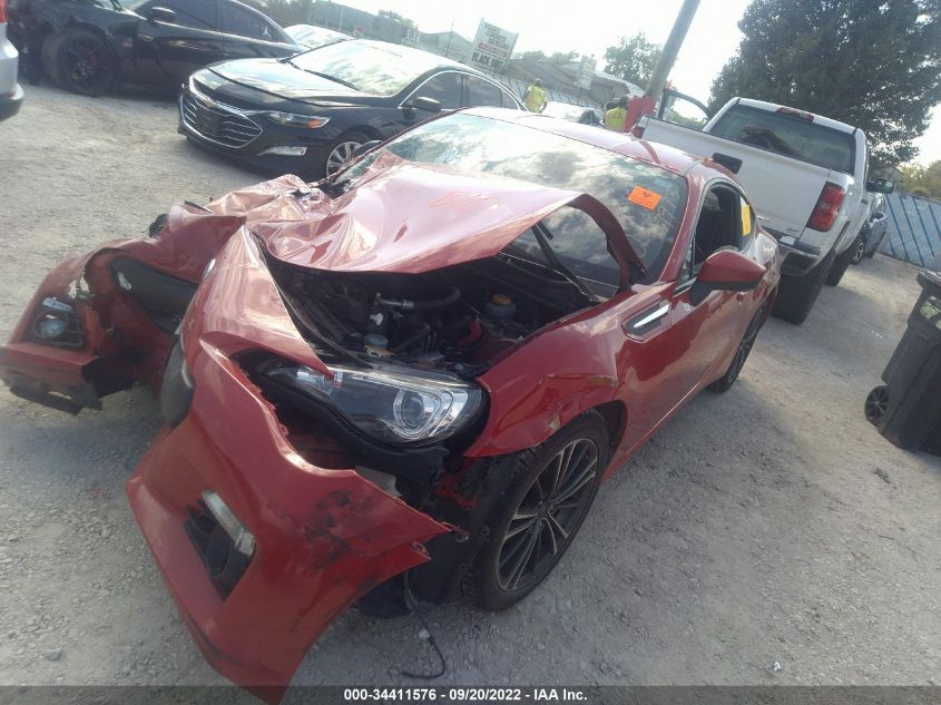 2014 SUBARU BRZ LIMITED JF1ZCAC15E8604456