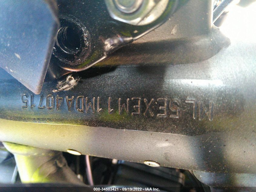 2021 KAWASAKI EX650 M ML5EXEM11MDA40715